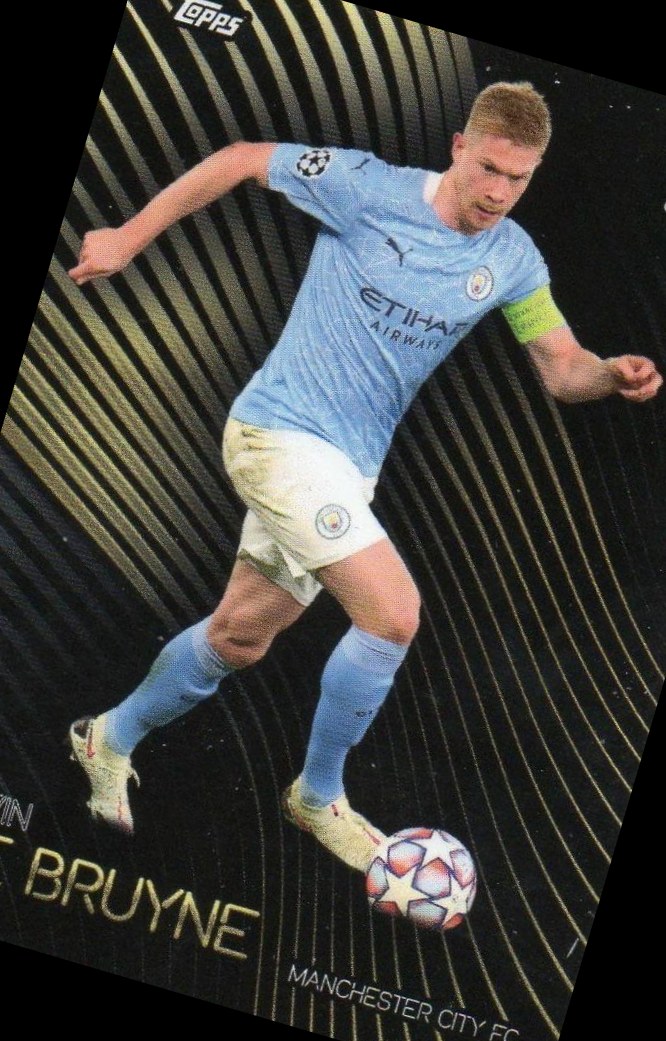 Kevin De Bruyne 2021 Topps Knockout UEFA Champions League