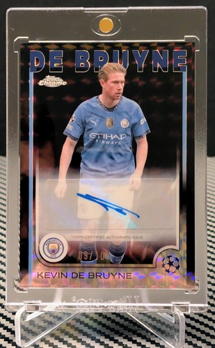 Kevin De Bruyne 2024 Topps UCC Black Geometric /10