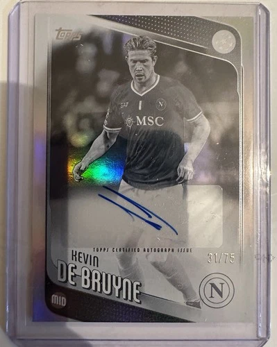 Kevin De Bruyne 2025 Topps UEFA Club Competitions /75