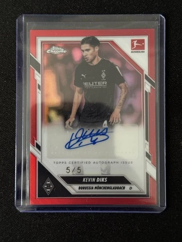 Kevin Diks 2025 Topps Chrome Bundesliga /5