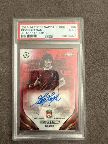 Kevin Keegan 2023 Topps Sapphire Red /5