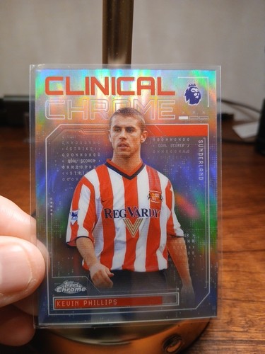 Kevin Phillips 2025 Topps Chrome Clinical Chrome