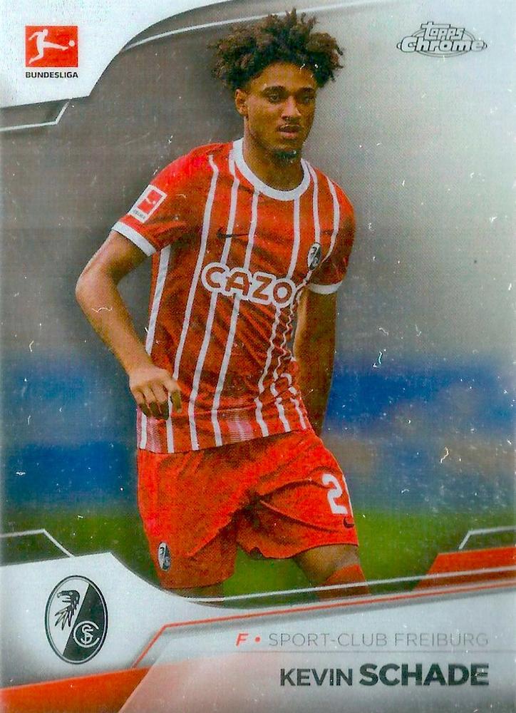 Kevin Schade 2022 Topps Chrome Bundesliga 40
