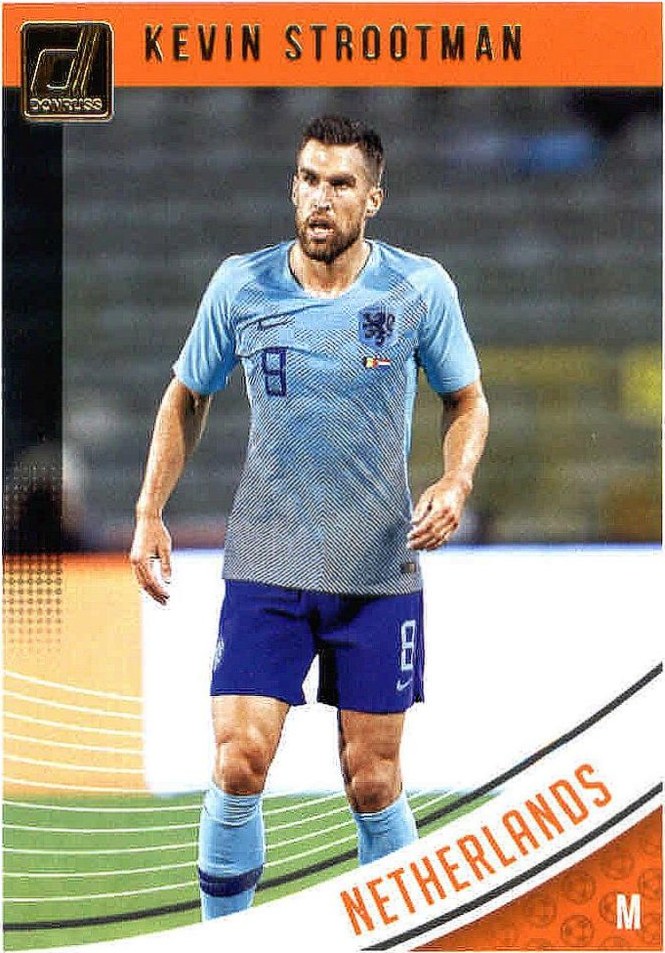 Kevin Strootman 2018 Panini Donruss Soccer 155