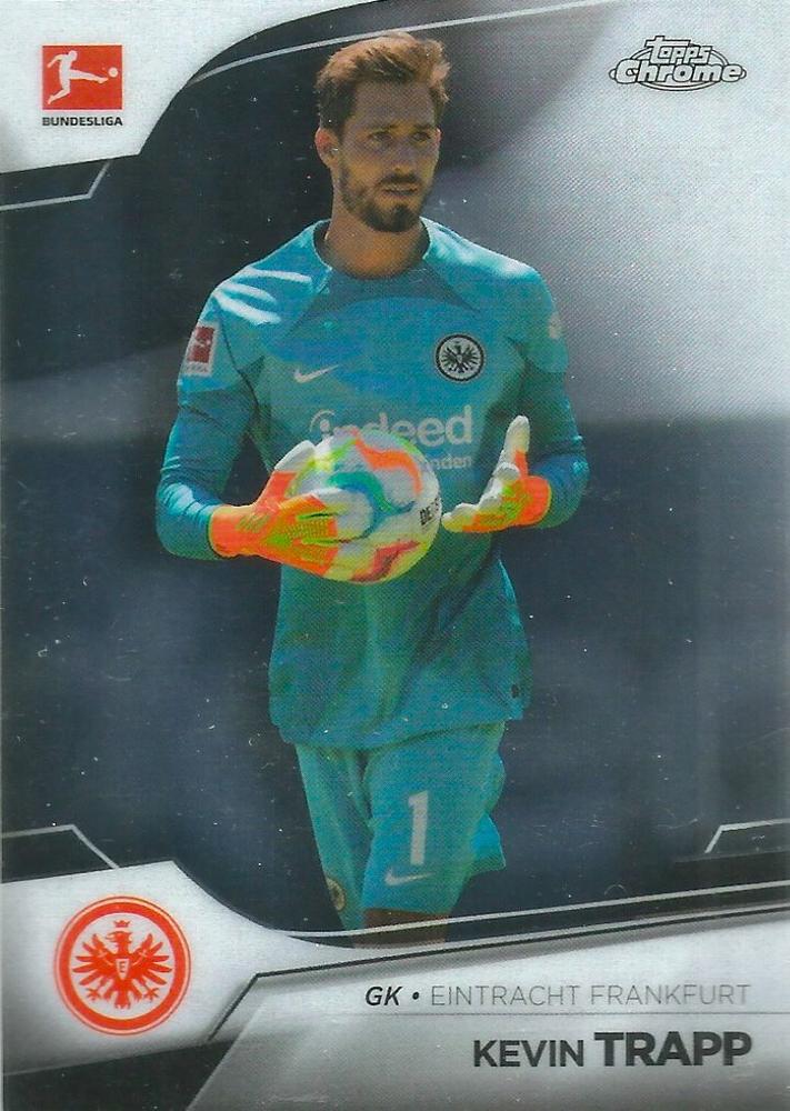 Kevin Trapp 2022 Topps Chrome Bundesliga 32