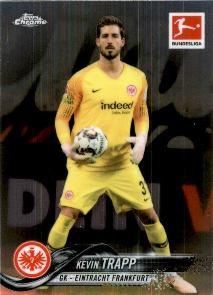 Kevin Trapp 2018 Topps Chrome Bundesliga 44