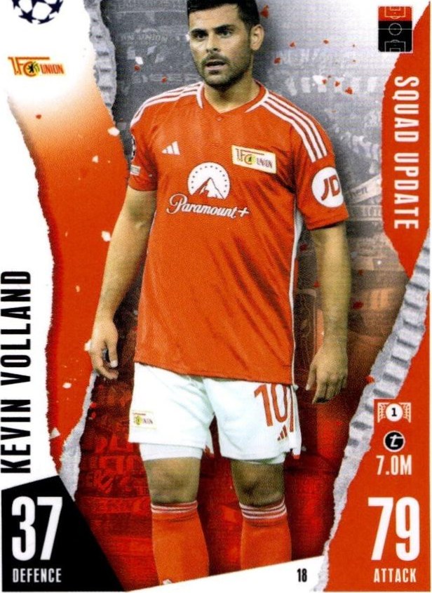 Kevin Volland 2023 Topps Match Attax UEFA Club Competitions Extra