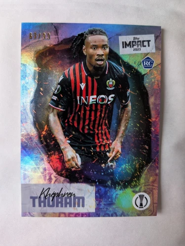 Khephren Thuram 2023 Topps Impact UEFA Parallel /99