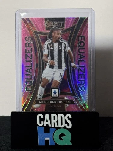 Khephren Thuram 2024 Panini Select Pink /25