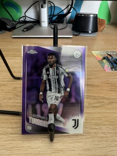 Khéphren Thuram 2025 Topps Chrome Purple /75