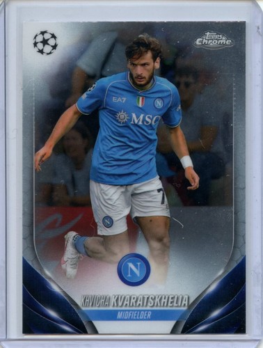 Khvicha Kvaratskhelia 2023 Topps Chrome