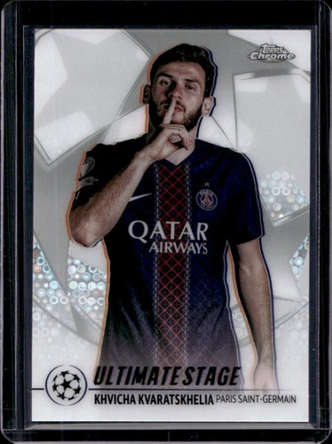 Khvicha Kvaratskhelia 2025 Topps Chrome