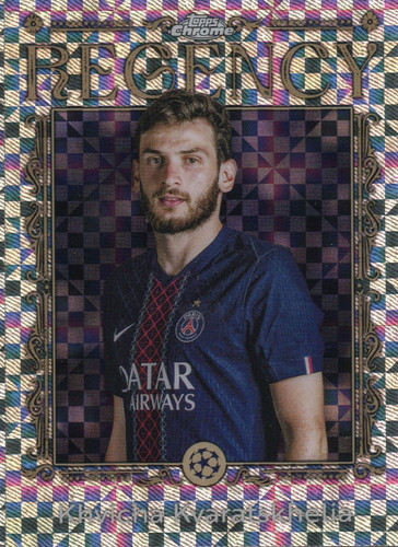 Khvicha Kvaratskhelia 2025 Topps Chrome