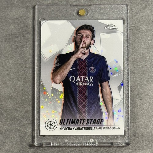 Khvicha Kvaratskhelia 2025 Topps Chrome