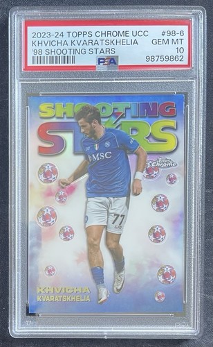 Khvicha Kvaratskhelia 2023 Topps Chrome #98-6