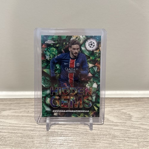 Khvicha Kvaratskhelia 2025 Topps Chrome Merlin