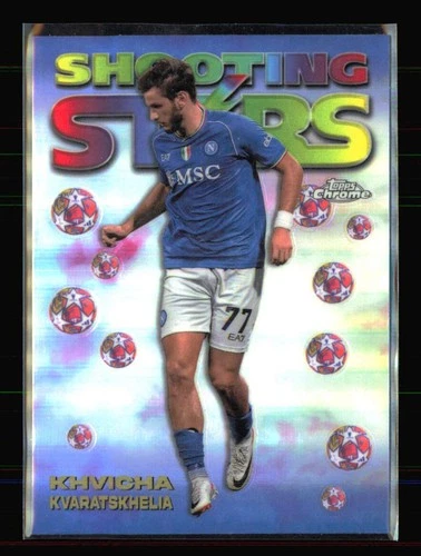 Khvicha Kvaratskhelia 2024 Topps Cromo UEFA