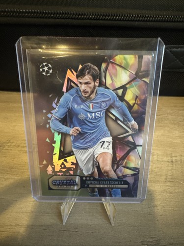 Khvicha Kvaratskhelia 2023 Topps Crystal