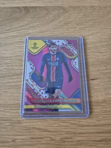 Khvicha Kvaratskhelia 2024 Topps Finest /125