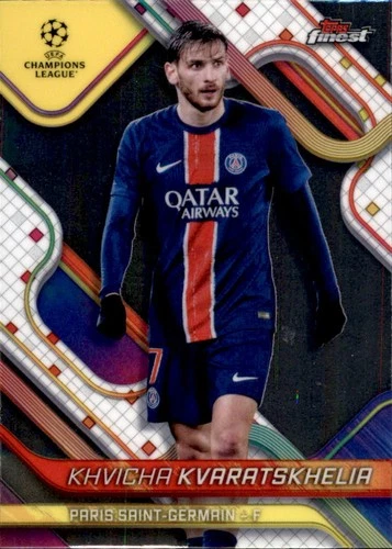 Khvicha Kvaratskhelia 2024 Topps Finest