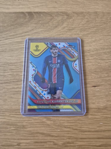 Khvicha Kvaratskhelia 2024 Topps Finest /275