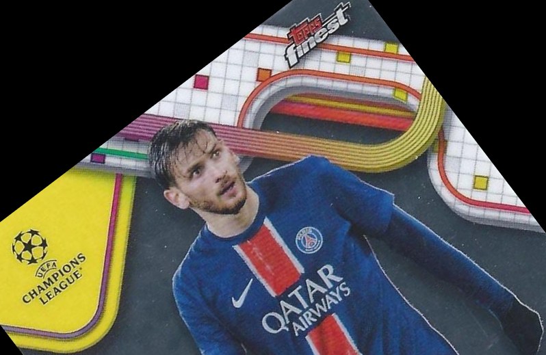 Khvicha Kvaratskhelia 2024 Topps Finest UEFA Club Competitions