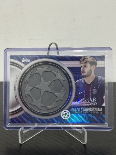 Khvicha Kvaratskhelia 2026 Topps Flagship UEFA Champions League