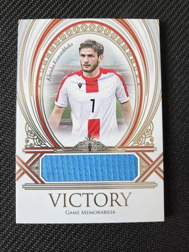 Khvicha Kvaratskhelia 2025 Panini Futera Oro /20
