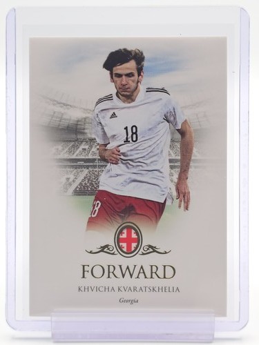 Khvicha Kvaratskhelia 2023 Panini Futera Unico Bronzo /75