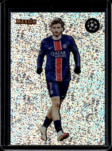 Khvicha Kvaratskhelia 2024 Topps Merlin Chrome S-19