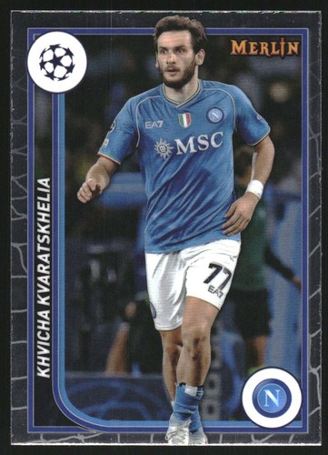 Khvicha Kvaratskhelia 2023 Panini Merlin UEFA Club Competitions