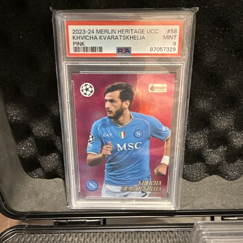 Khvicha Kvaratskhelia 2023 Topps Merlin's Heritage /10