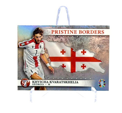 Khvicha Kvaratskhelia 2024 Topps Pristine