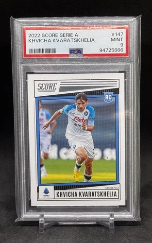 Khvicha Kvaratskhelia 2022 Panini Score