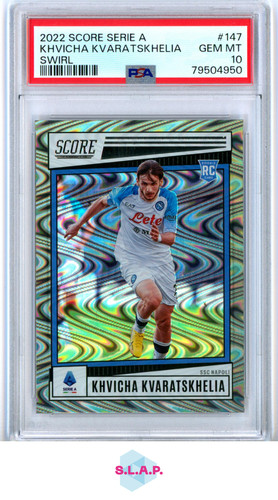 Khvicha Kvaratskhelia 2022 Panini Score Swirl