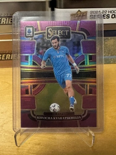 Khvicha Kvaratskhelia 2023 Panini Select Purple /49
