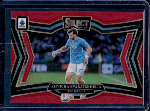 Khvicha Kvaratskhelia 2024 Panini Select Serie A Red #209