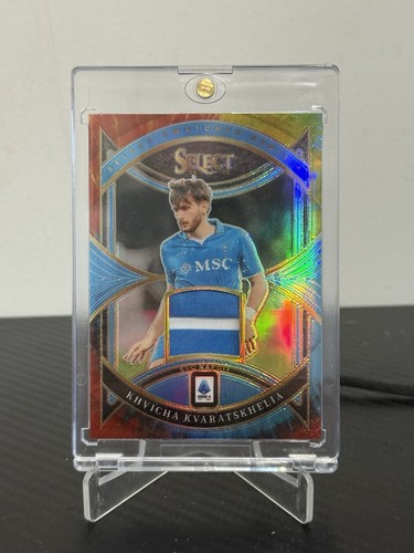 Khvicha Kvaratskhelia 2024 Panini Select Serie A Tye Dye /25
