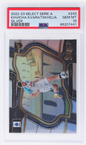 Khvicha Kvaratskhelia 2022 Panini Select Silver #243