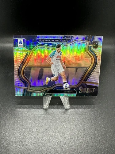 Khvicha Kvaratskhelia 2022 Panini Select Silver