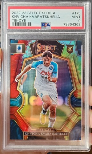Khvicha Kvaratskhelia 2022 Panini Select Tie-Dye /25