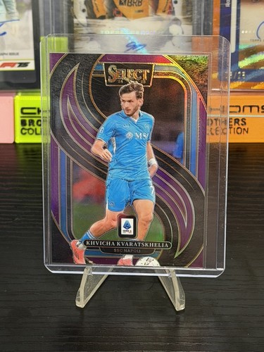 Khvicha Kvaratskhelia 2024 Panini Select Viola /49