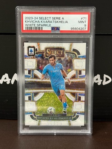 Khvicha Kvaratskhelia 2023 Panini Selecto Blanco Brillo