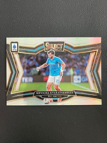 Khvicha Kvaratskhelia 2024 Panini Seleziona Serie A Silver Prizm