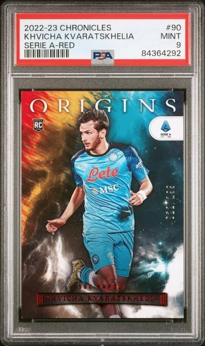 Khvicha Kvaratskhelia 2022 Panini Serie A Origins Red /199