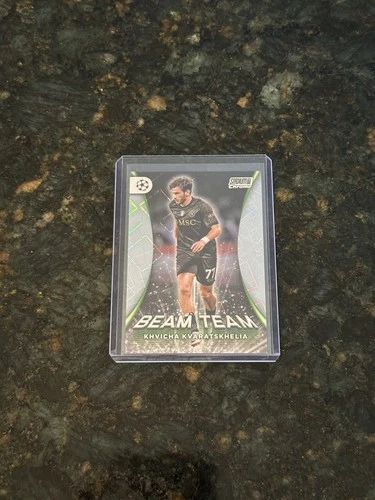 Khvicha Kvaratskhelia 2023 Topps Stadium Club Chrome