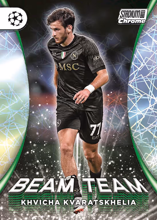 Khvicha Kvaratskhelia 2023 Topps Knockout UEFA Champions League