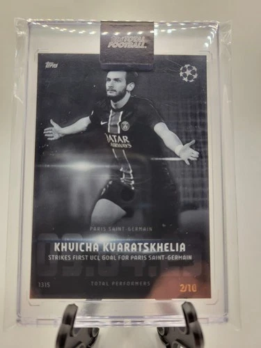 Khvicha Kvaratskhelia 2025 Topps Total /10