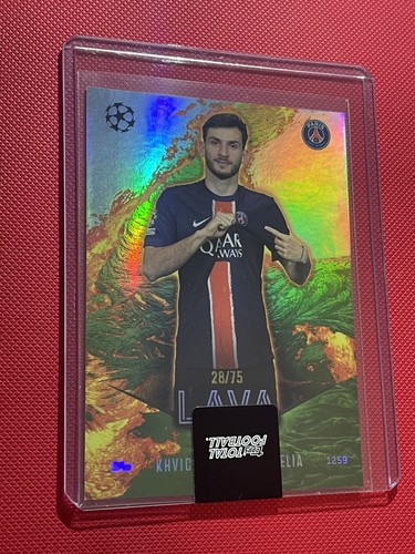Khvicha Kvaratskhelia 2024 Topps Total Football /75