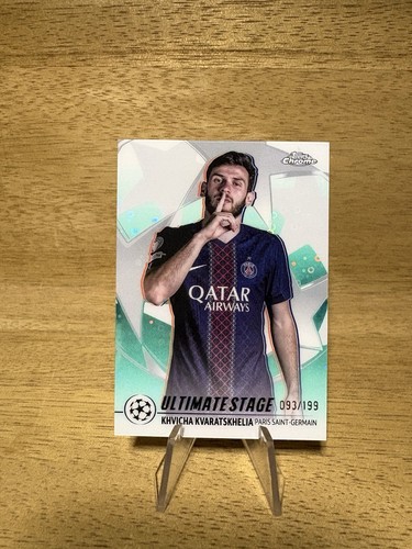 Khvicha Kvaratskhelia 2025 Topps UCC Flagship /199